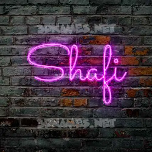 shafi in Pink Neon style - 3D name wallpaper shafi in Pink Neon style - 3D name wallpaper