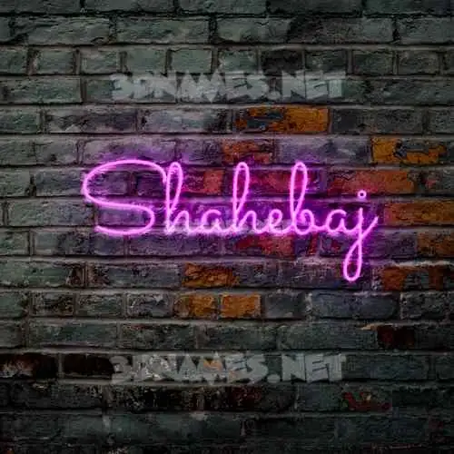 shahebaj in Pink Neon style - 3D name wallpaper shahebaj in Pink Neon style - 3D name wallpaper