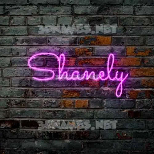 shanely in Pink Neon style - 3D name wallpaper shanely in Pink Neon style - 3D name wallpaper