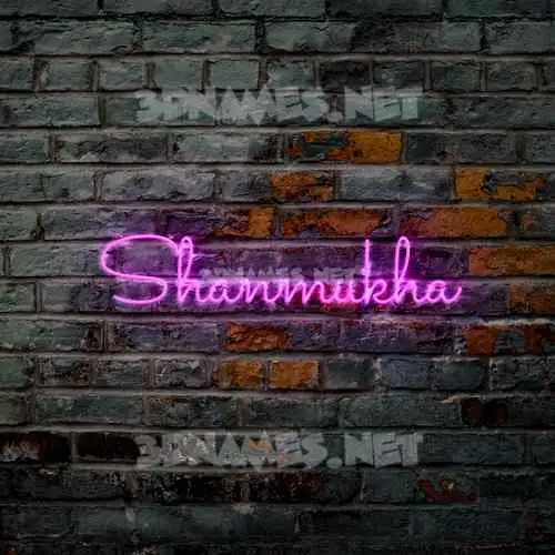 shanmukha in Pink Neon style - 3D name wallpaper shanmukha in Pink Neon style - 3D name wallpaper