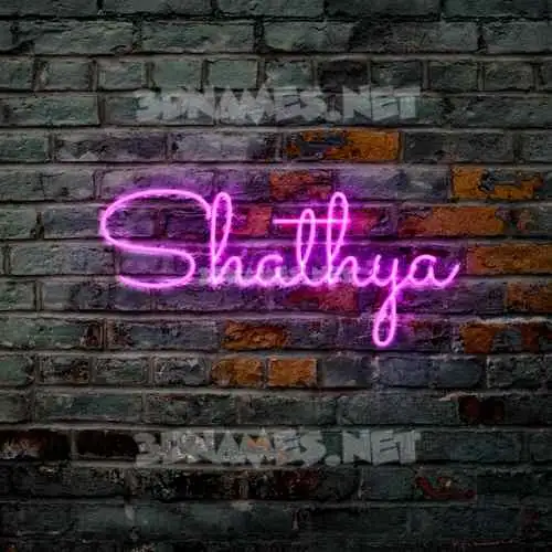 shathya in Pink Neon style - 3D name wallpaper shathya in Pink Neon style - 3D name wallpaper