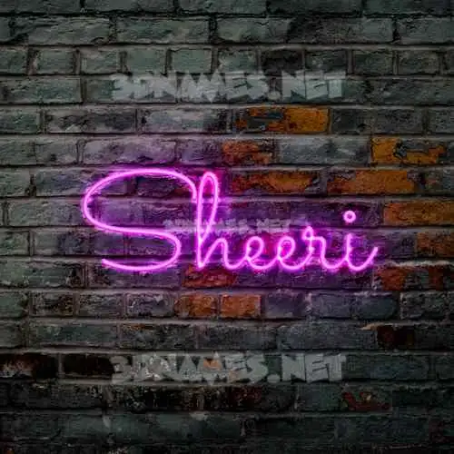 sheeri in Pink Neon style - 3D name wallpaper sheeri in Pink Neon style - 3D name wallpaper