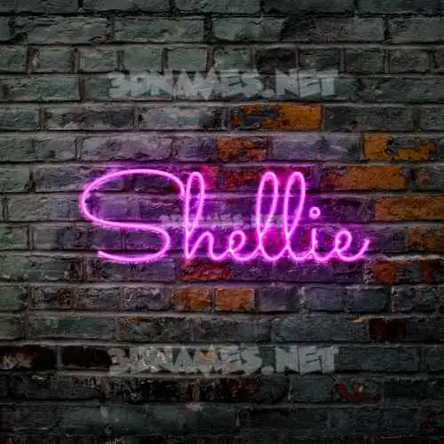 shellie in Pink Neon style - 3D name wallpaper shellie in Pink Neon style - 3D name wallpaper