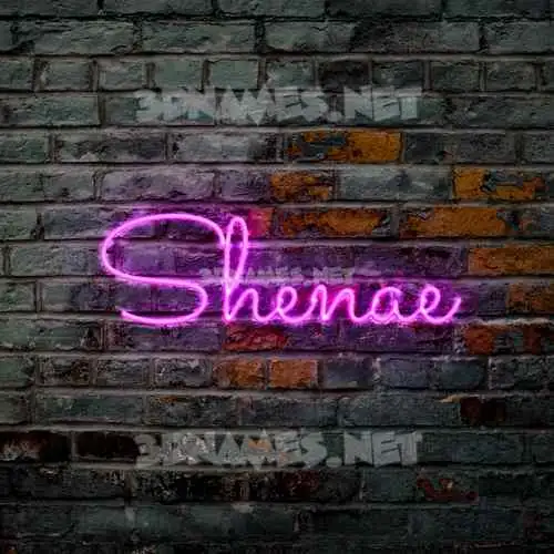 shenae in Pink Neon style - 3D name wallpaper shenae in Pink Neon style - 3D name wallpaper