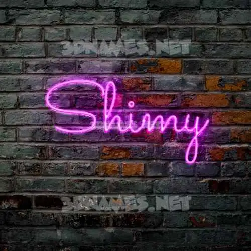 shimy in Pink Neon style - 3D name wallpaper shimy in Pink Neon style - 3D name wallpaper