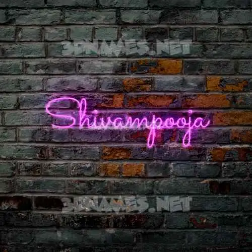 shivampooja in Pink Neon style - 3D name wallpaper shivampooja in Pink Neon style - 3D name wallpaper
