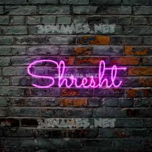 shresht in Pink Neon style - 3D name wallpaper shresht in Pink Neon style - 3D name wallpaper