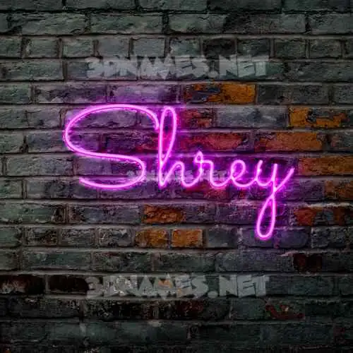 shrey in Pink Neon style - 3D name wallpaper shrey in Pink Neon style - 3D name wallpaper