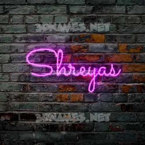 shreyas in Pink Neon style - 3D name wallpaper shreyas in Pink Neon style - 3D name wallpaper