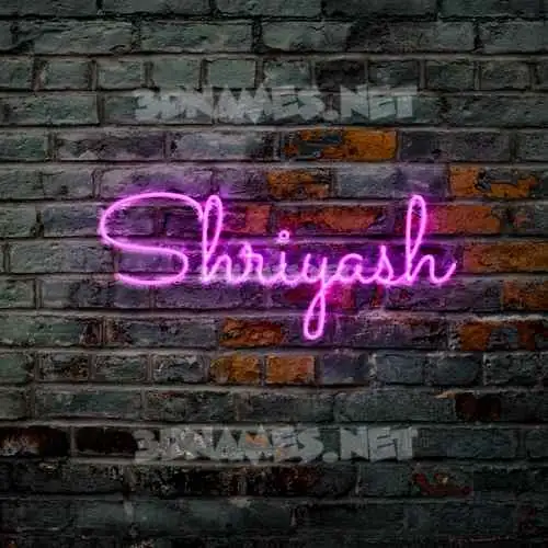 shriyash in Pink Neon style - 3D name wallpaper shriyash in Pink Neon style - 3D name wallpaper