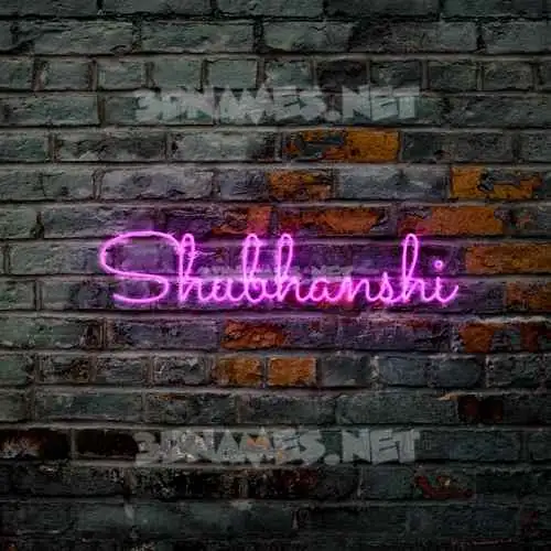 shubhanshi in Pink Neon style - 3D name wallpaper shubhanshi in Pink Neon style - 3D name wallpaper