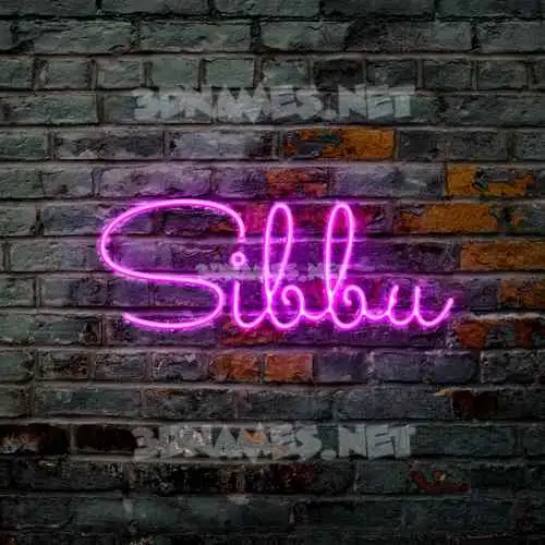sibbu in Pink Neon style - 3D name wallpaper sibbu in Pink Neon style - 3D name wallpaper