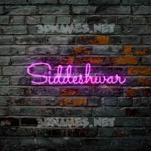 siddeshwar in Pink Neon style - 3D name wallpaper siddeshwar in Pink Neon style - 3D name wallpaper
