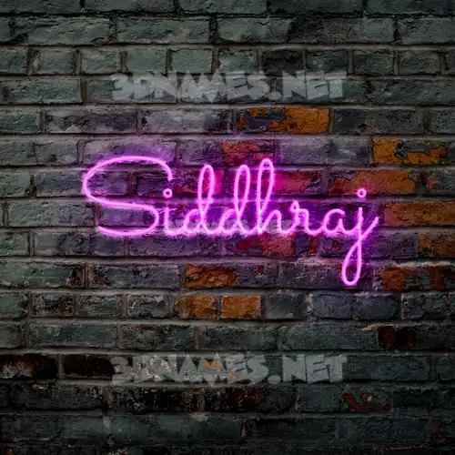 siddhraj in Pink Neon style - 3D name wallpaper siddhraj in Pink Neon style - 3D name wallpaper