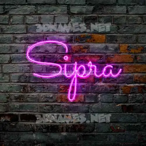 sipra in Pink Neon style - 3D name wallpaper sipra in Pink Neon style - 3D name wallpaper