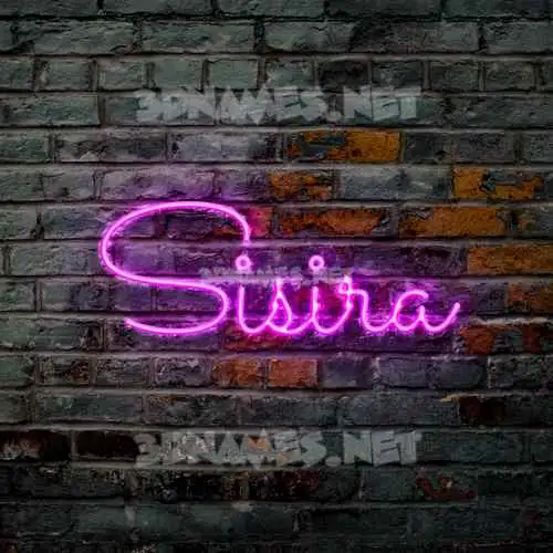 sisira in Pink Neon style - 3D name wallpaper sisira in Pink Neon style - 3D name wallpaper