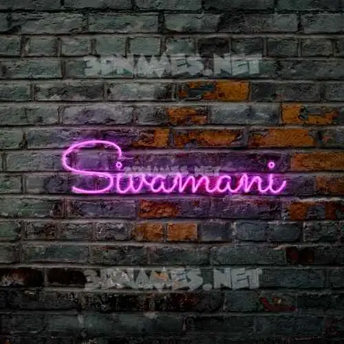 sivamani in Pink Neon style - 3D name wallpaper sivamani in Pink Neon style - 3D name wallpaper