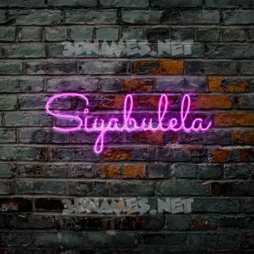 siyabulela in Pink Neon style - 3D name wallpaper siyabulela in Pink Neon style - 3D name wallpaper