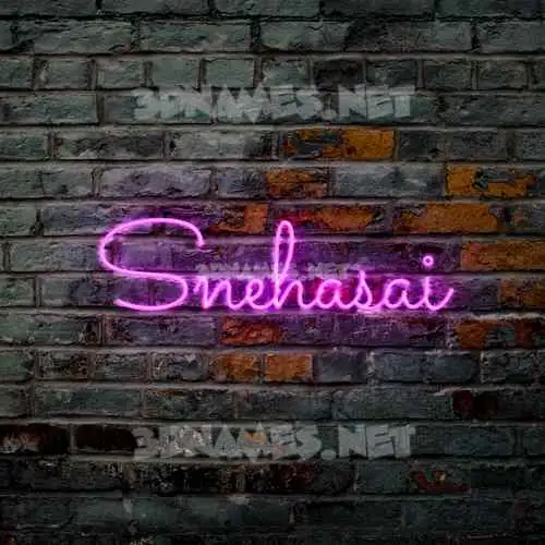 snehasai in Pink Neon style - 3D name wallpaper snehasai in Pink Neon style - 3D name wallpaper