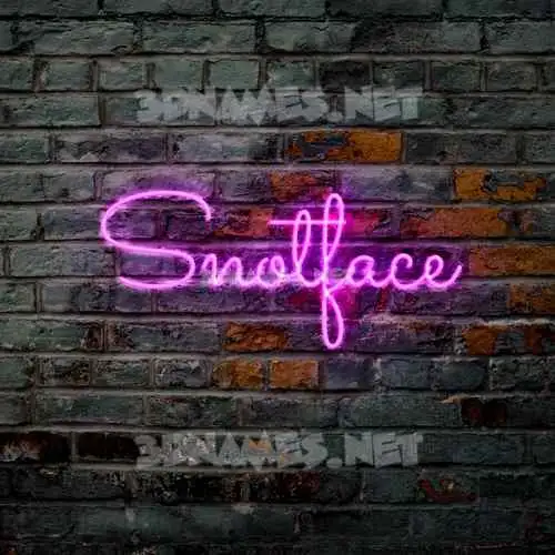 snotface in Pink Neon style - 3D name wallpaper snotface in Pink Neon style - 3D name wallpaper