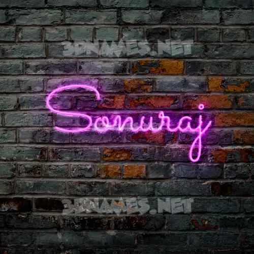 sonuraj in Pink Neon style - 3D name wallpaper sonuraj in Pink Neon style - 3D name wallpaper