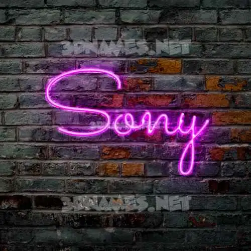 sony in Pink Neon style - 3D name wallpaper sony in Pink Neon style - 3D name wallpaper