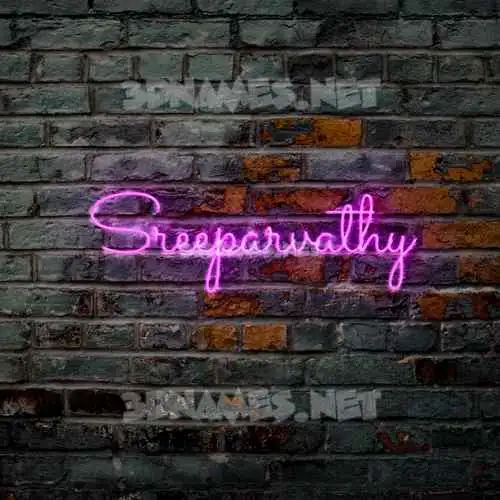 sreeparvathy in Pink Neon style - 3D name wallpaper sreeparvathy in Pink Neon style - 3D name wallpaper