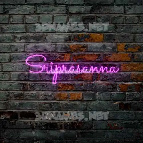 sriprasanna in Pink Neon style - 3D name wallpaper sriprasanna in Pink Neon style - 3D name wallpaper