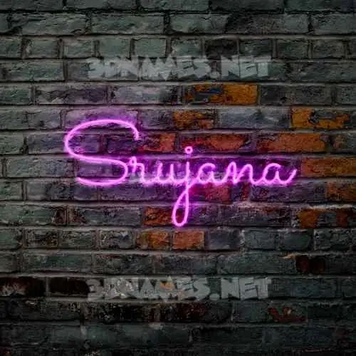 srujana in Pink Neon style - 3D name wallpaper srujana in Pink Neon style - 3D name wallpaper