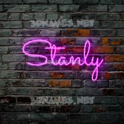 stanly in Pink Neon style - 3D name wallpaper stanly in Pink Neon style - 3D name wallpaper