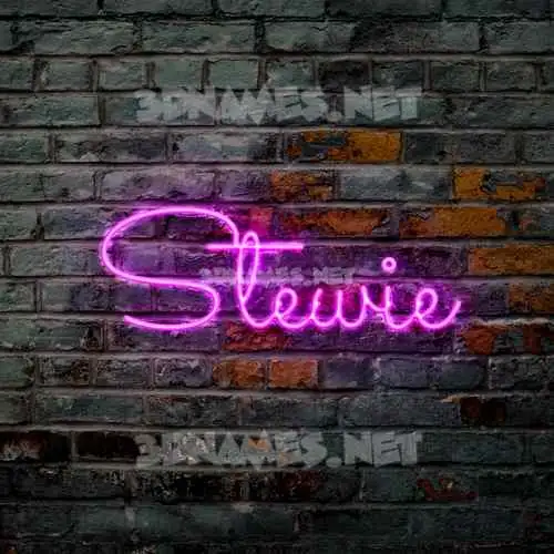 stewie in Pink Neon style - 3D name wallpaper
