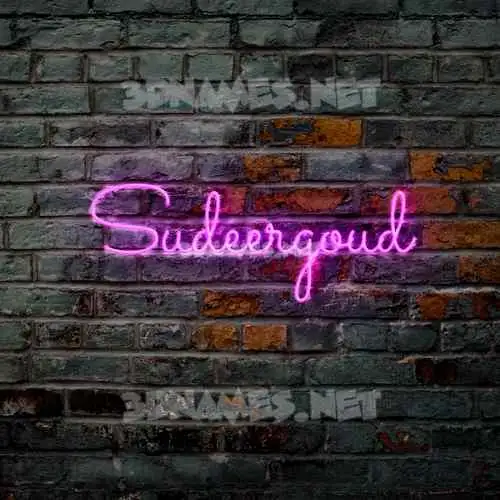 sudeergoud in Pink Neon style - 3D name wallpaper sudeergoud in Pink Neon style - 3D name wallpaper