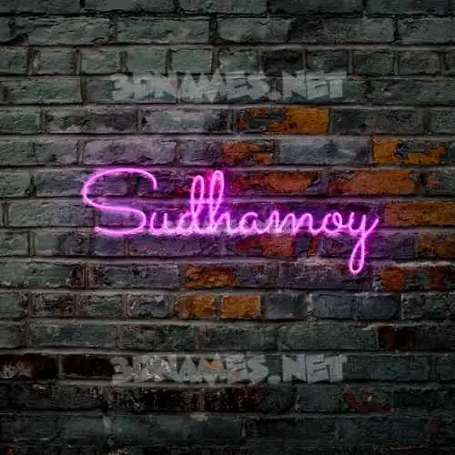 sudhamoy in Pink Neon style - 3D name wallpaper sudhamoy in Pink Neon style - 3D name wallpaper