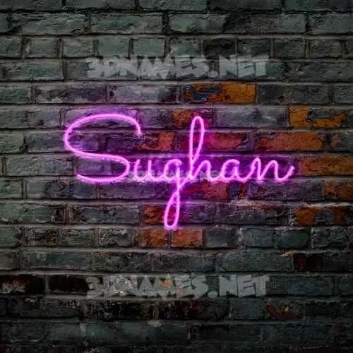 sughan in Pink Neon style - 3D name wallpaper sughan in Pink Neon style - 3D name wallpaper