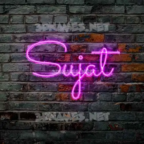 sujat in Pink Neon style - 3D name wallpaper sujat in Pink Neon style - 3D name wallpaper
