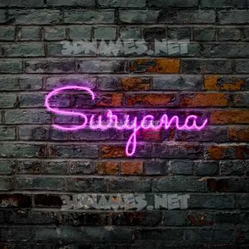 suryana in Pink Neon style - 3D name wallpaper suryana in Pink Neon style - 3D name wallpaper