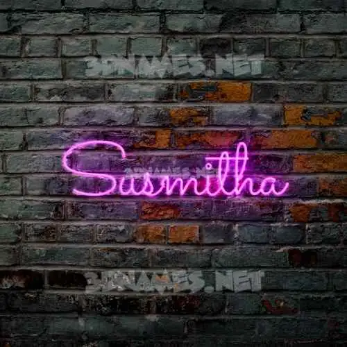 susmitha in Pink Neon style - 3D name wallpaper susmitha in Pink Neon style - 3D name wallpaper