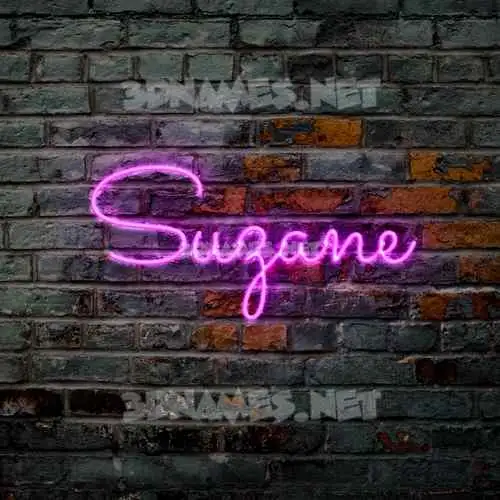suzane in Pink Neon style - 3D name wallpaper suzane in Pink Neon style - 3D name wallpaper