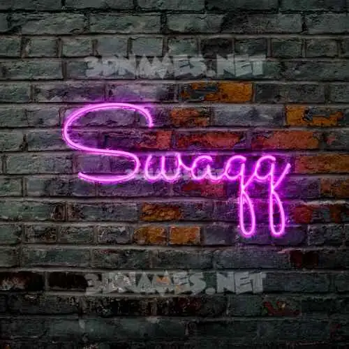 swaqq in Pink Neon style - 3D name wallpaper swaqq in Pink Neon style - 3D name wallpaper