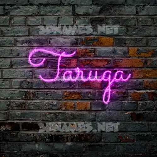 taruga in Pink Neon style - 3D name wallpaper taruga in Pink Neon style - 3D name wallpaper