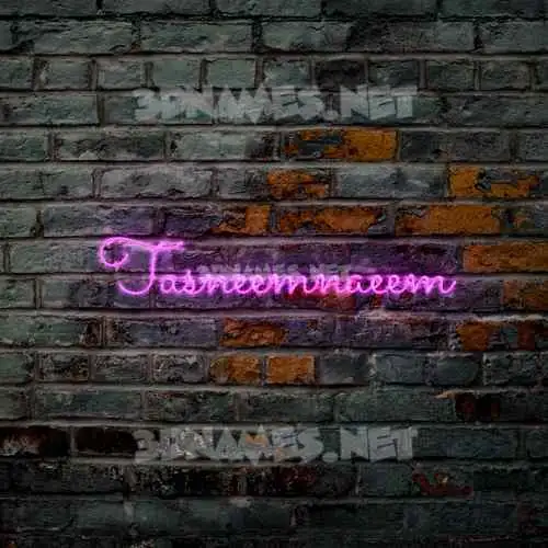 tasneemnaeem in Pink Neon style - 3D name wallpaper tasneemnaeem in Pink Neon style - 3D name wallpaper