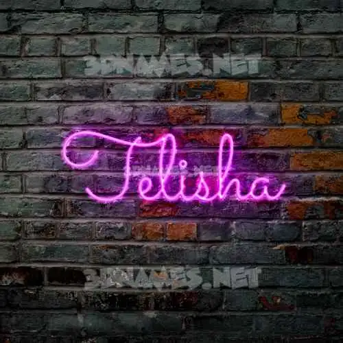 telisha in Pink Neon style - 3D name wallpaper telisha in Pink Neon style - 3D name wallpaper