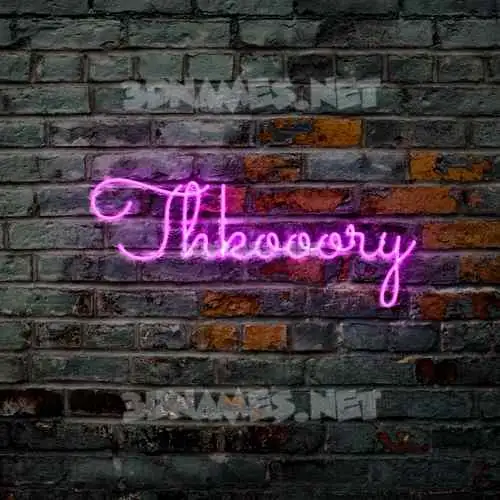 thkooory in Pink Neon style - 3D name wallpaper thkooory in Pink Neon style - 3D name wallpaper