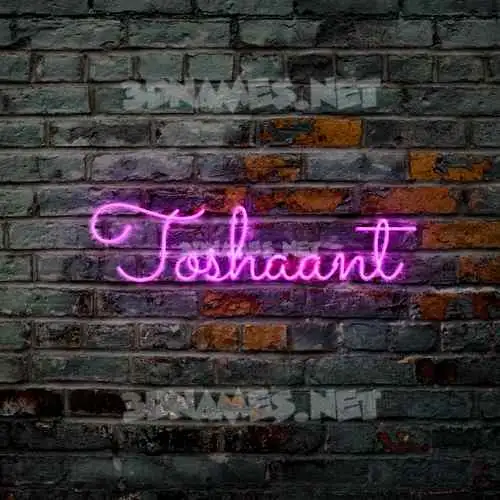 toshaant in Pink Neon style - 3D name wallpaper toshaant in Pink Neon style - 3D name wallpaper