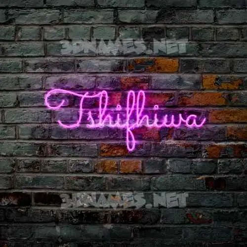 tshifhiwa in Pink Neon style - 3D name wallpaper tshifhiwa in Pink Neon style - 3D name wallpaper