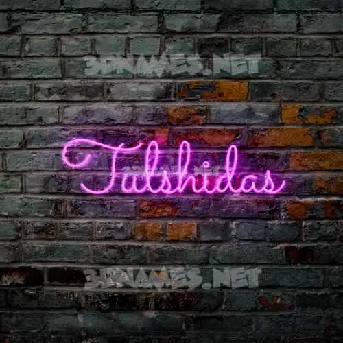 tulshidas in Pink Neon style - 3D name wallpaper tulshidas in Pink Neon style - 3D name wallpaper