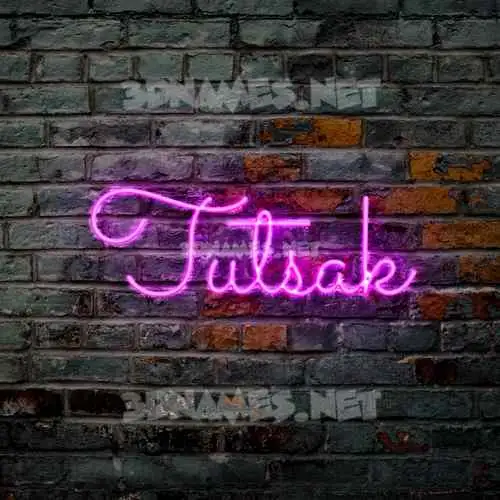 tutsak in Pink Neon style - 3D name wallpaper tutsak in Pink Neon style - 3D name wallpaper