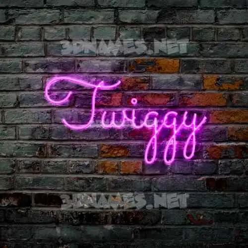 twiggy in Pink Neon style - 3D name wallpaper twiggy in Pink Neon style - 3D name wallpaper