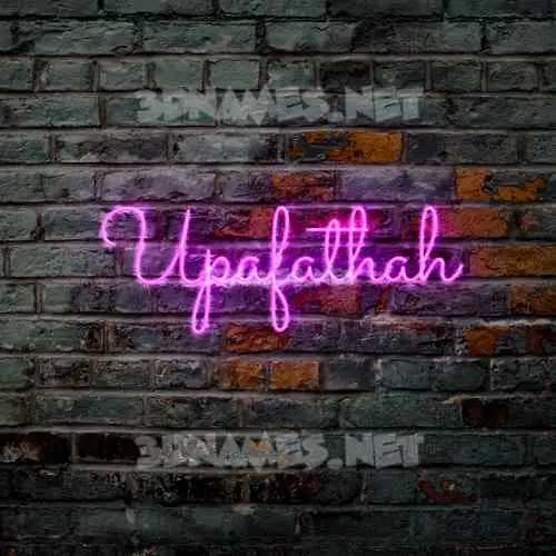 upafathah in Pink Neon style - 3D name wallpaper upafathah in Pink Neon style - 3D name wallpaper
