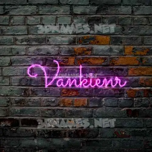 vankienr in Pink Neon style - 3D name wallpaper vankienr in Pink Neon style - 3D name wallpaper